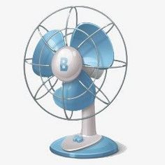 卡通电风扇 夏日清凉的可爱搭档